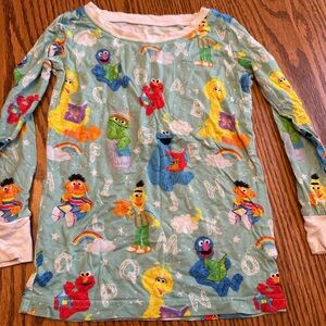 Little Sleepies Sesame Street Pajama Set - Multicolor